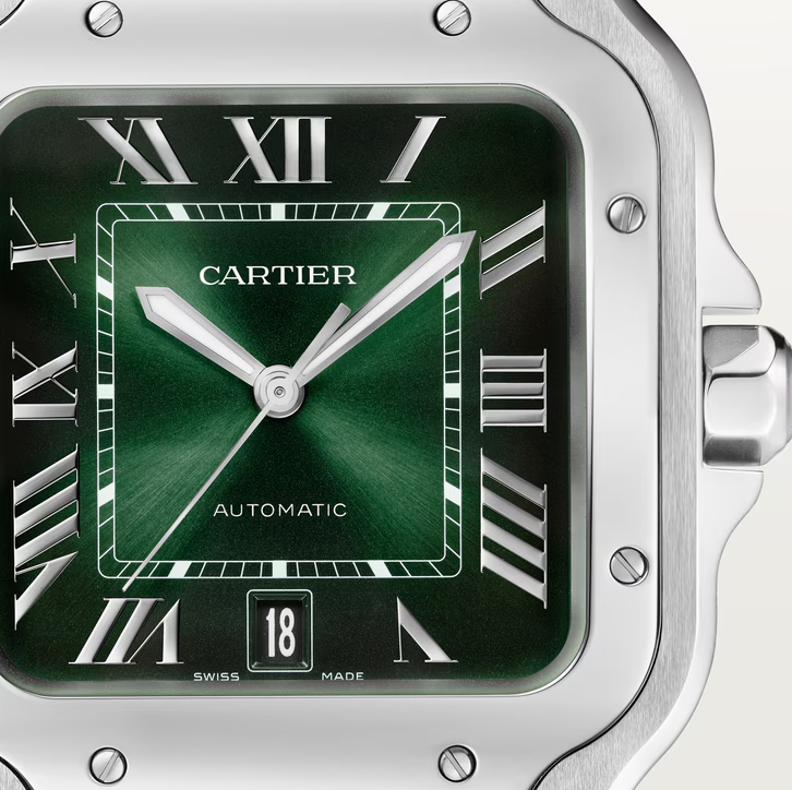 Cartier Santos Large Green