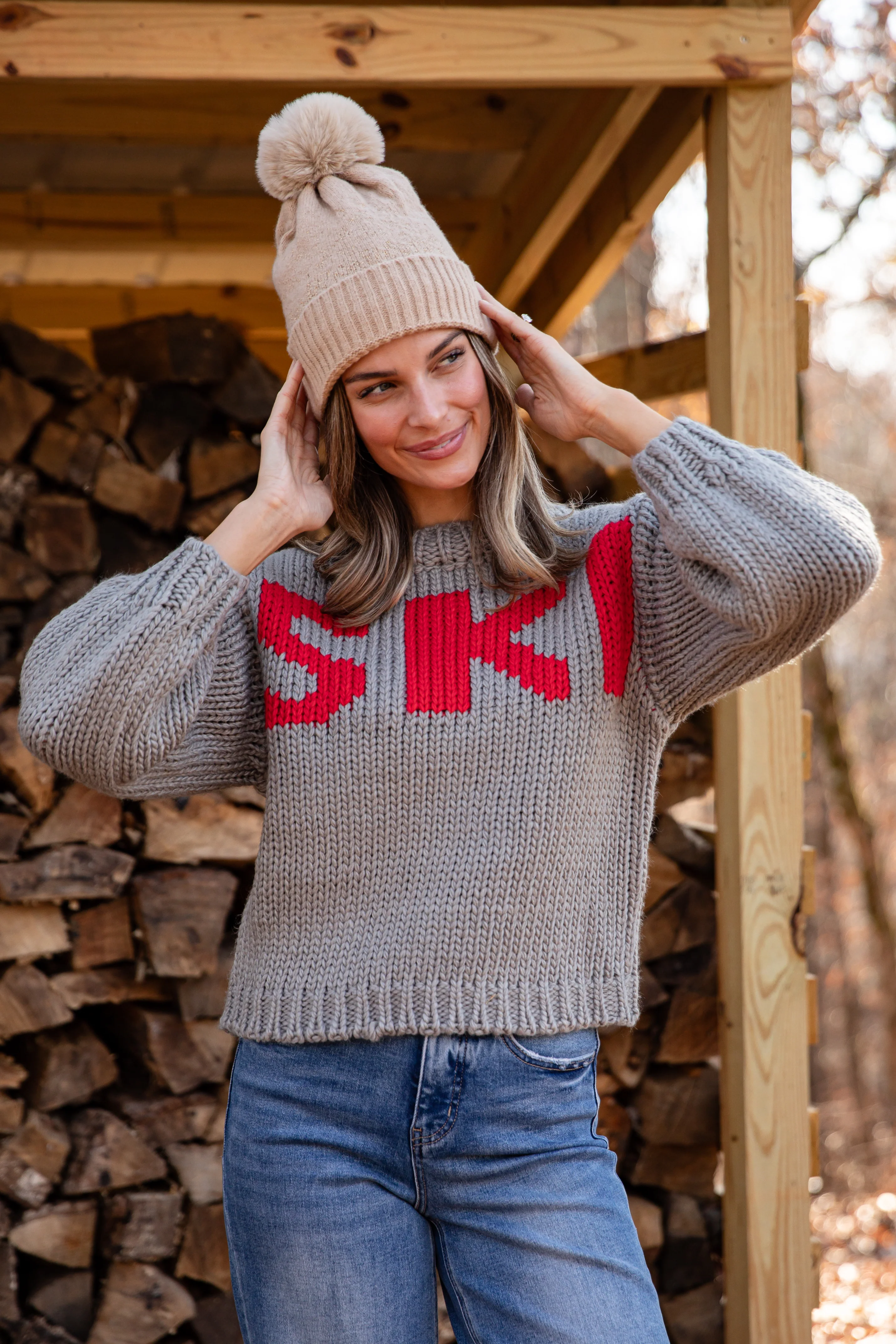 FINAL SALE - Après SKI Grey Sweater