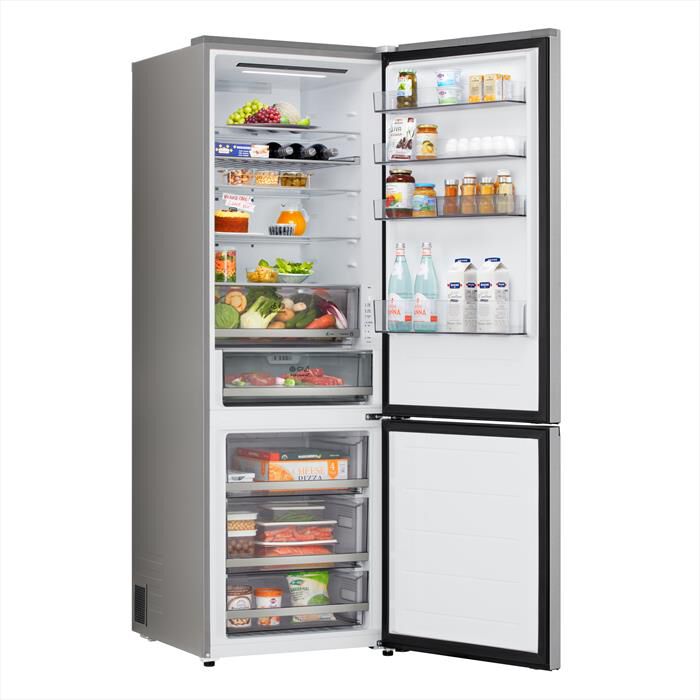 LG - Frigorifero combinato GBBW322CPY Classe C 465lt-Argento