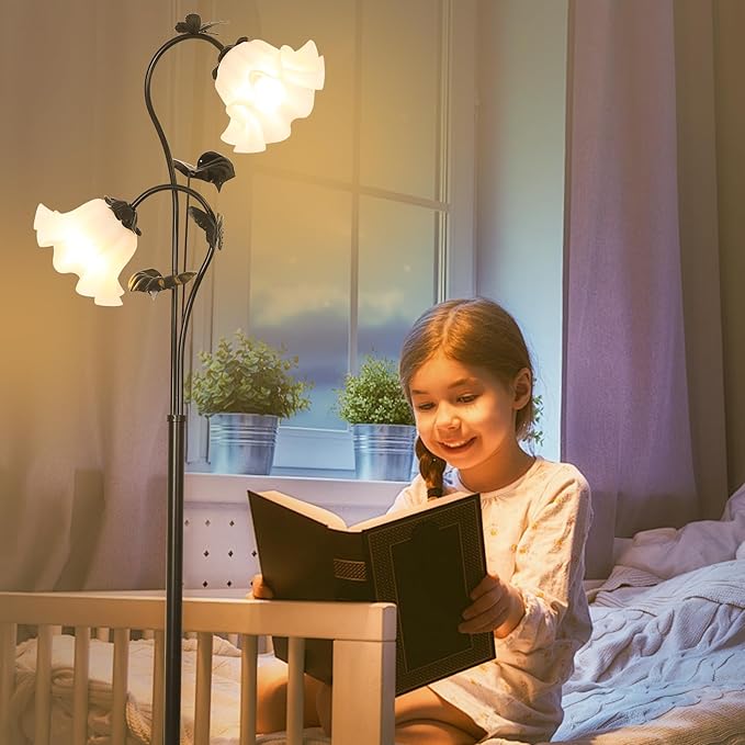 LUMIGROVE Flower Floor Lamp for Living Room