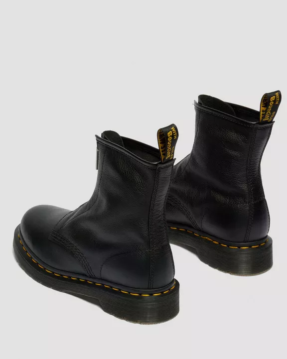 1460 Soft Leather Zip Up Boots
