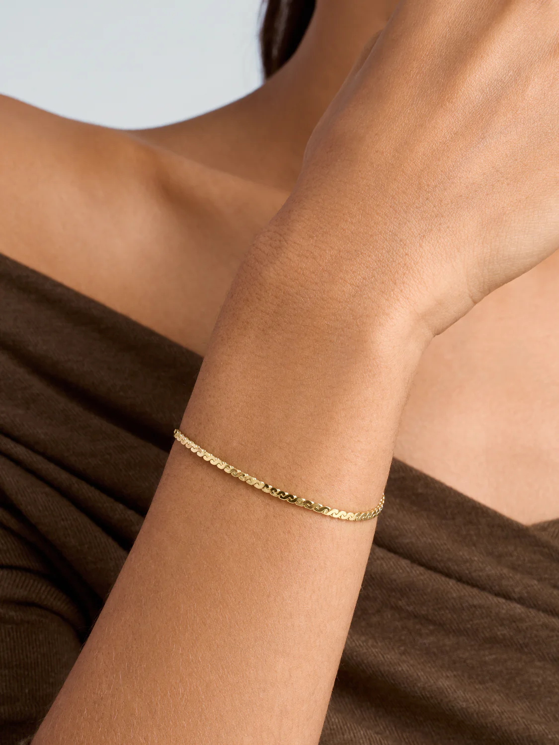 Serpentine Chain Bracelet