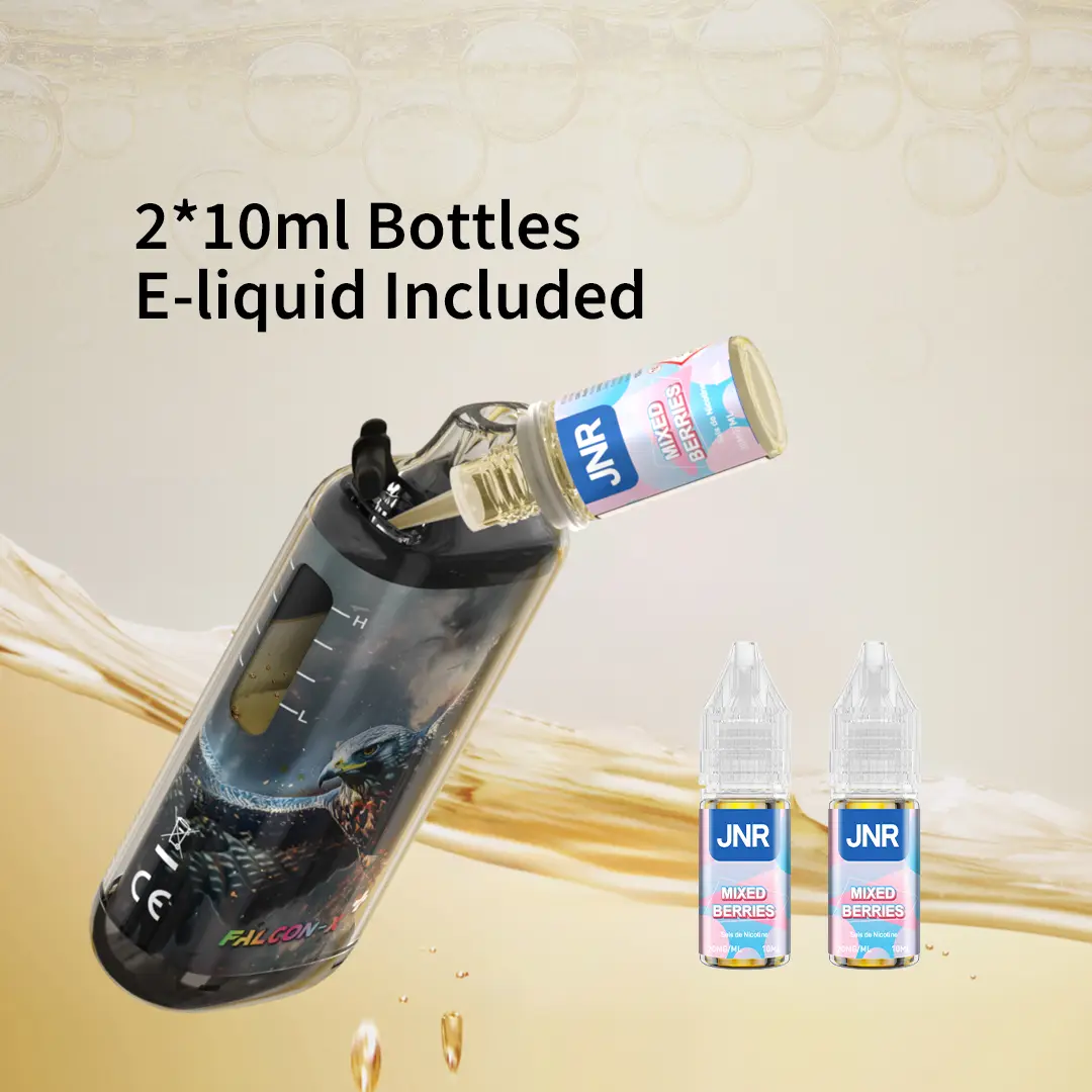 JNR Falcon X⁺ (Falcon X Plus) 28000 Puffs - Kit Pod Remplissable et Rechargeable - Vape Grok