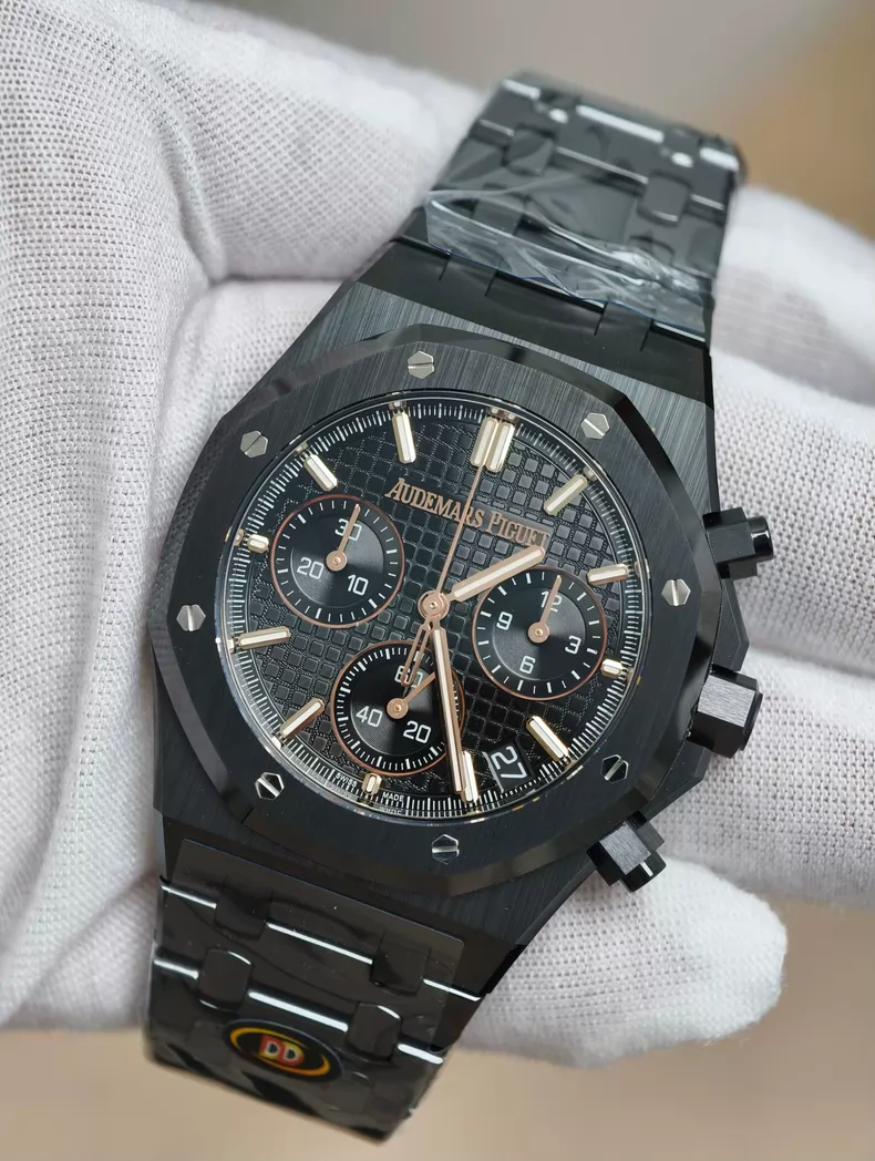 12A Audemars Piguet ROYAL OAK Black Ceramic CHRONOGRAPH 41mm