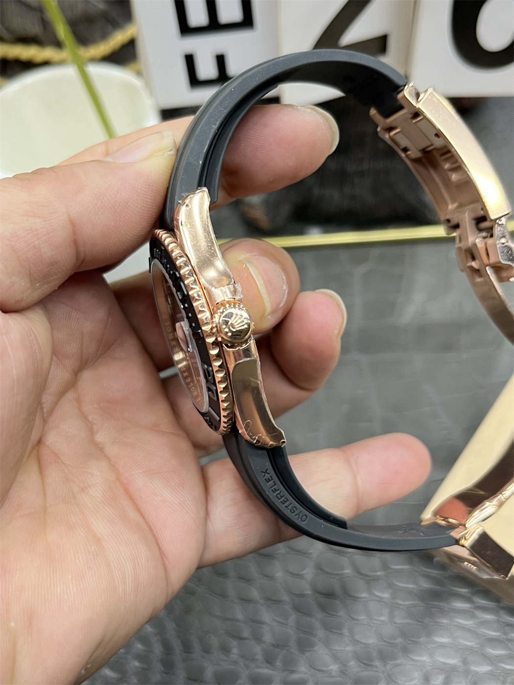 VSF Yacht-Master 40 Rose Gold – 126655 Replica (Dandong 3235)