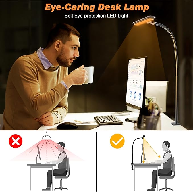 LED Desk Lamp for Office Home