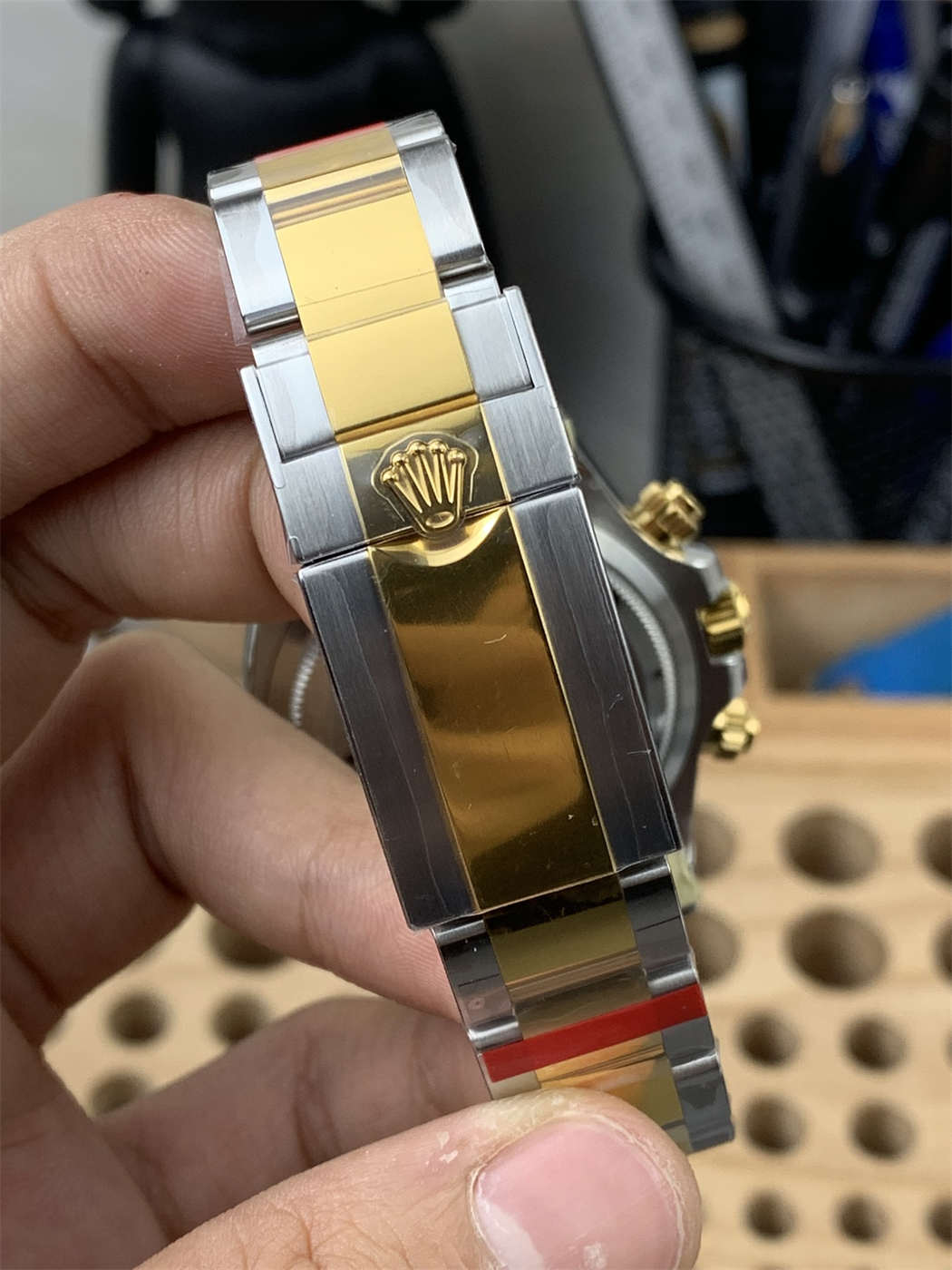 VSF Daytona Two Tone Black Dial Replica – Rolex 126503