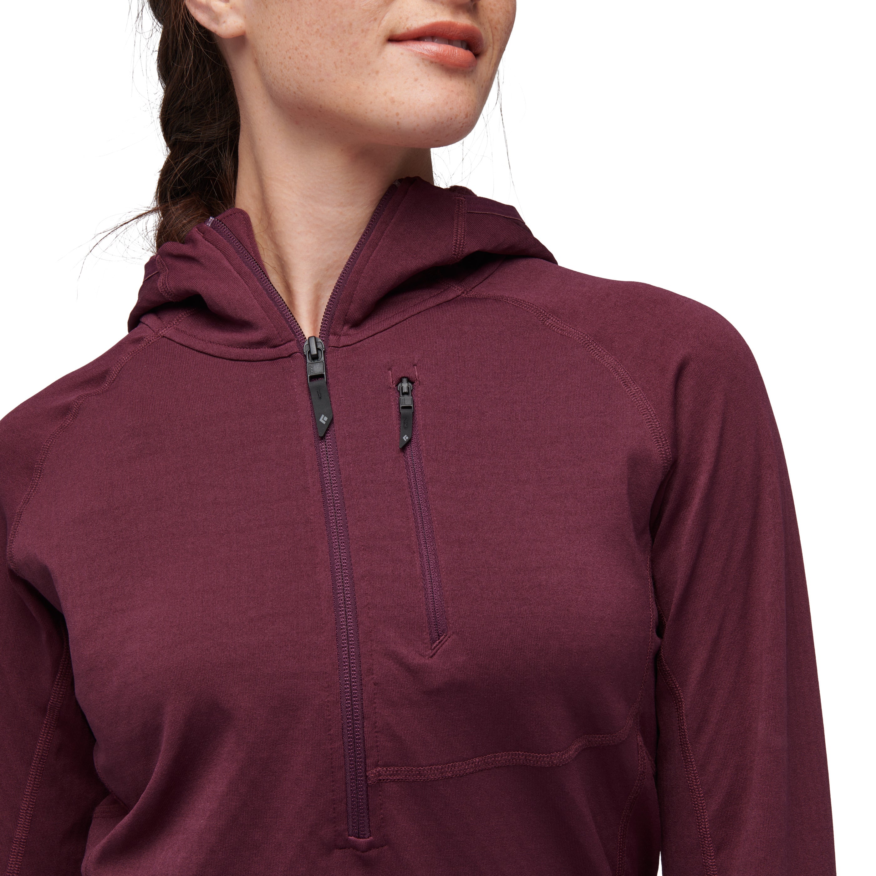 W COEFFICIENT QZ HOODY