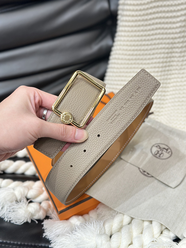 Fashion Top quality Golden Buckle Wide-3.8cm Real Leather Belt PD-862105