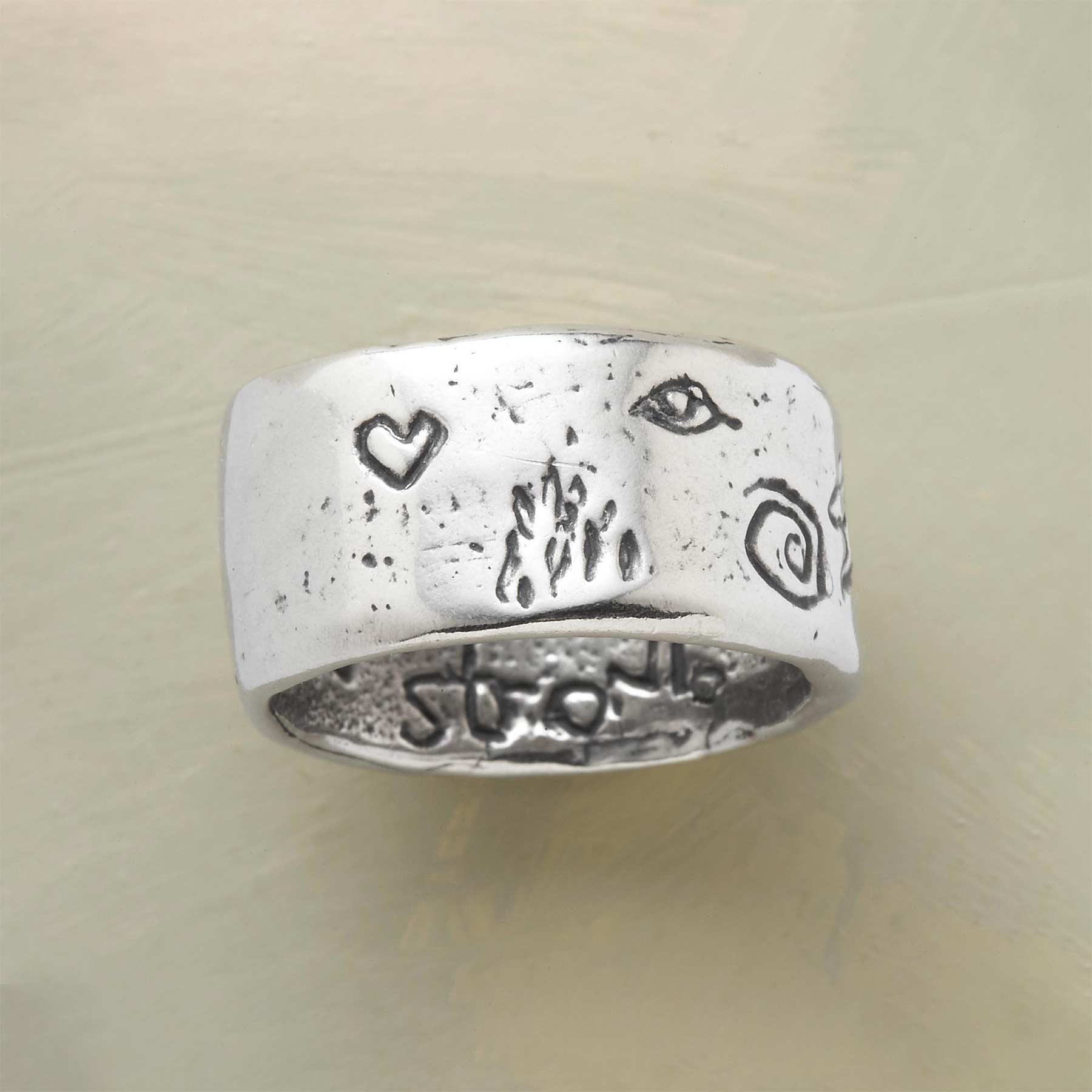 Sterling Silver Strength Ring