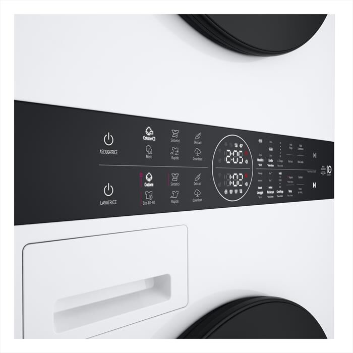 LG - Lavasciuga WASHTOWER WT1210WWF 12/10 Kg Classe A-Bianca