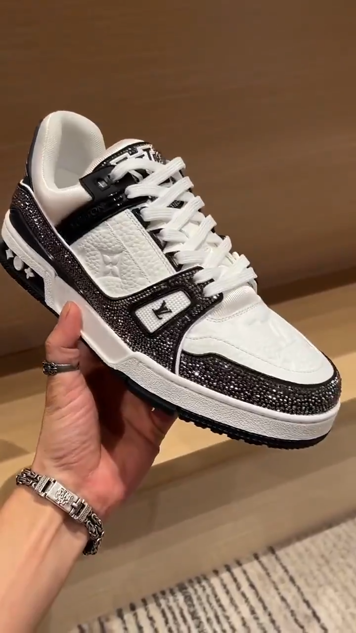 LV  Trainer Sneaker ‘Denim Monogram Black Diamond’