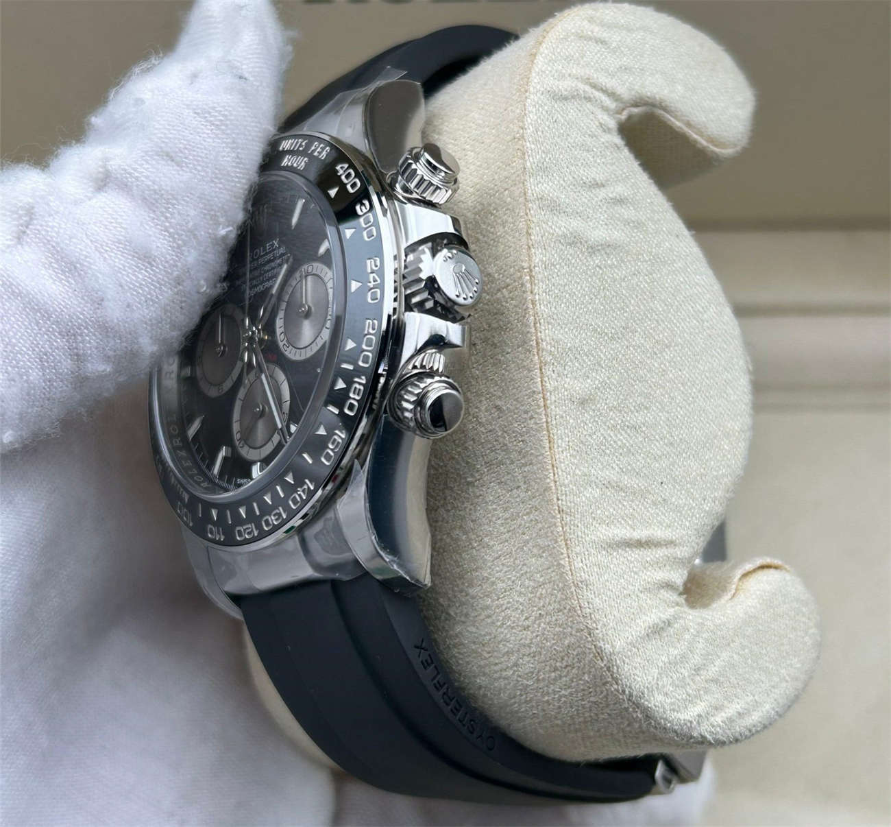 Rolex Daytona 126519LN Replica – Clean Factory White Gold Black Dial
