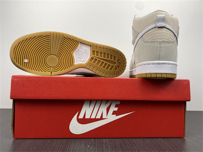 NK SB Dunk High Pro ISO Orange Label Unbleached Natural DA9626-100