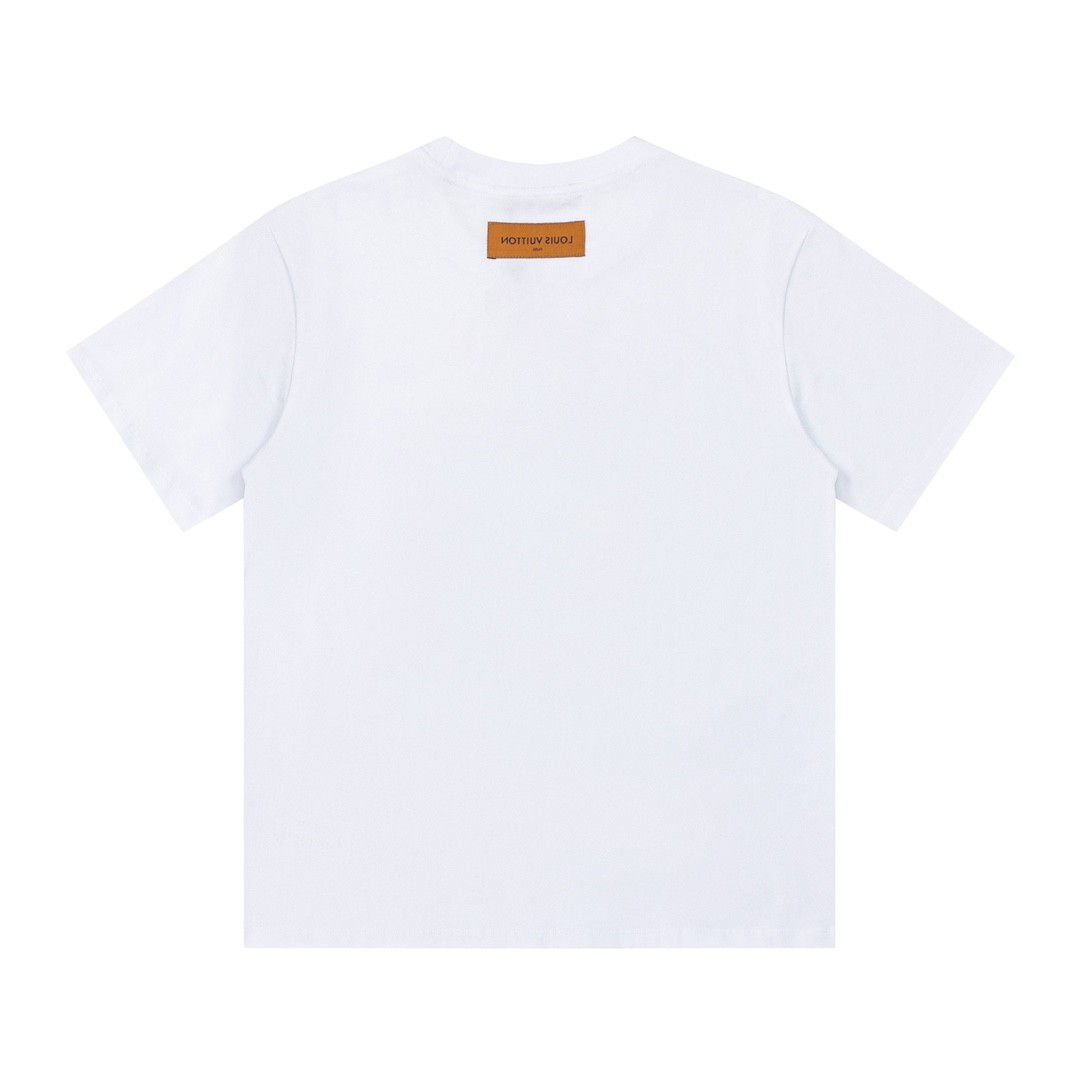 LV 23SS logo printed t-shirt