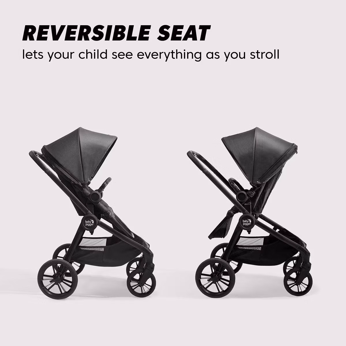 Baby Jogger City Sights Stroller - Rich Black