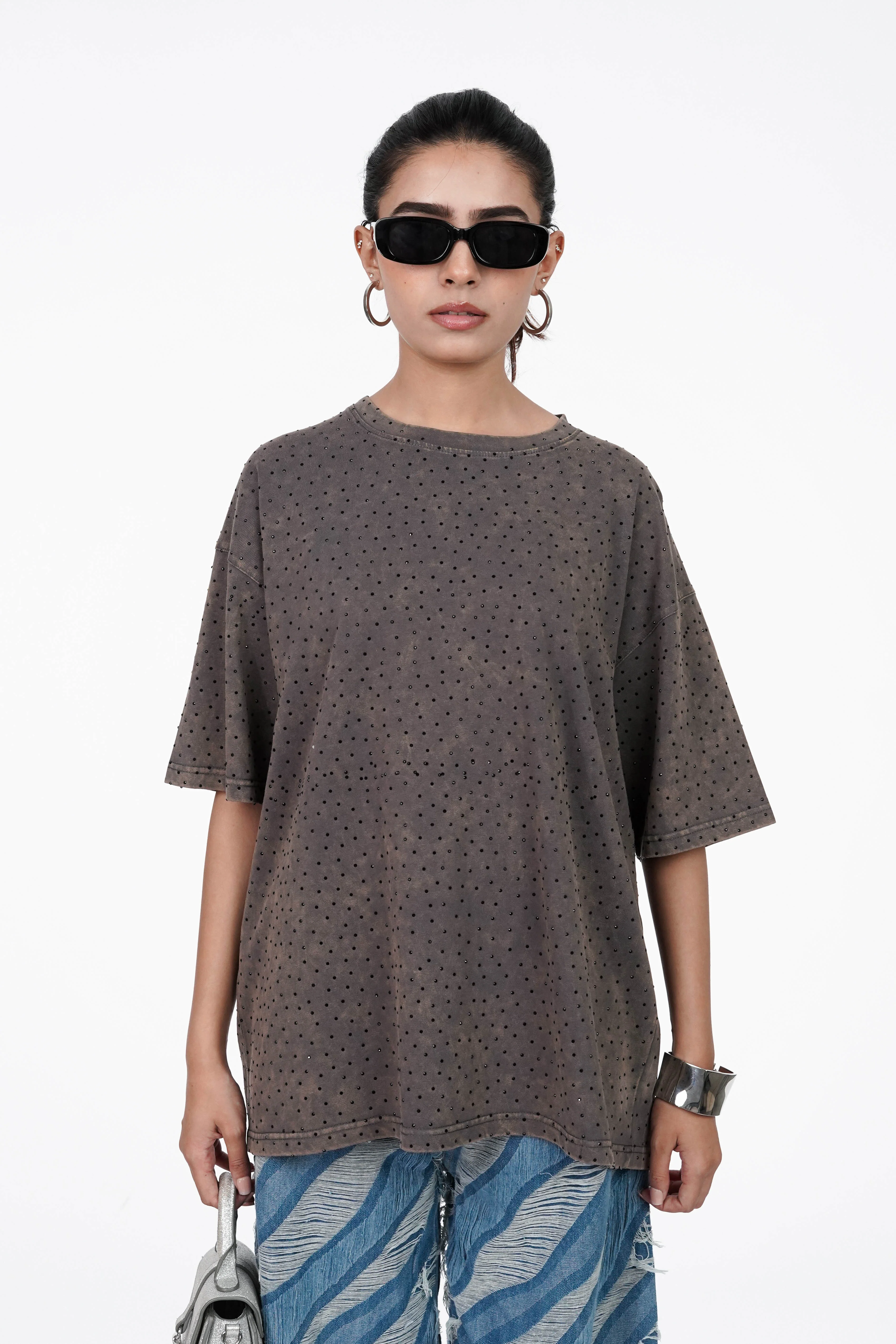 Ash Grey Sparkling T-shirt