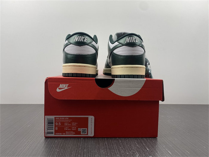 NK Dunk Low Vintage Green DQ8580-100