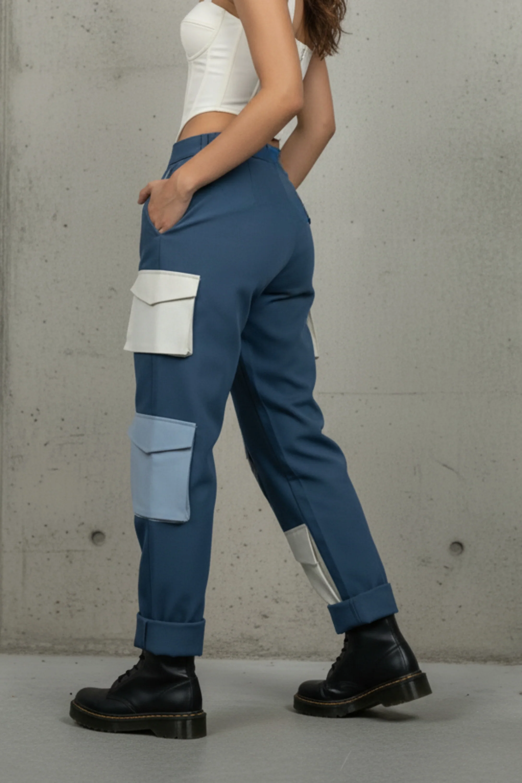 Blue Utility Pants