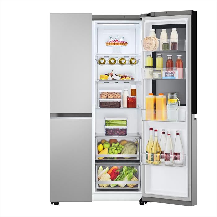 LG - Frigorifero side by side GSVV80PYLL INSTAVIEW-Prime Silver