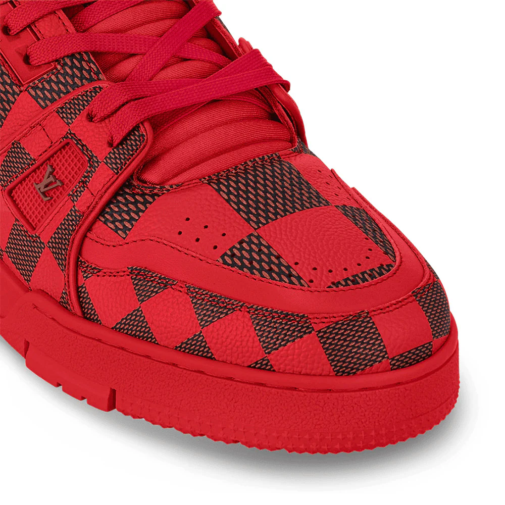 LV  Trainer Sneaker ‘DarkRed’