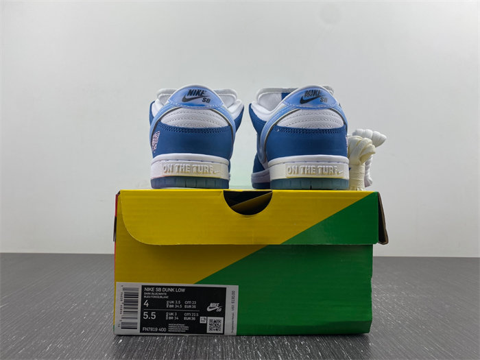 NK SB Dunk Low Born x Raised One Block At A Time FN7819-400