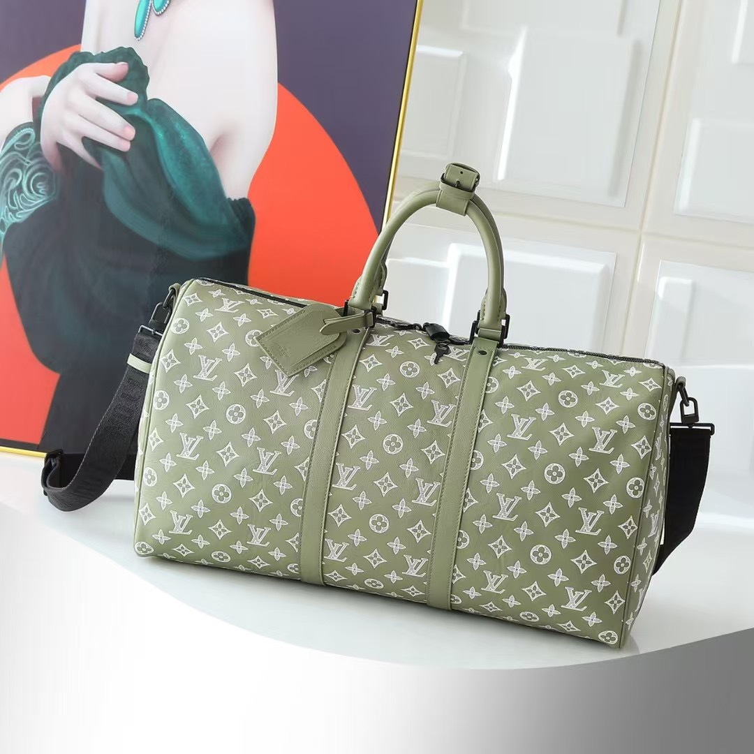 LV  M12504 26ss Keepall Bandouliere 29*23*50