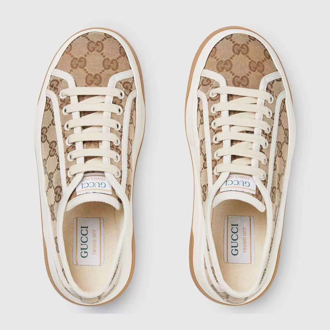 Classic High quality Brown Canvas Casual Shoes LX-872175