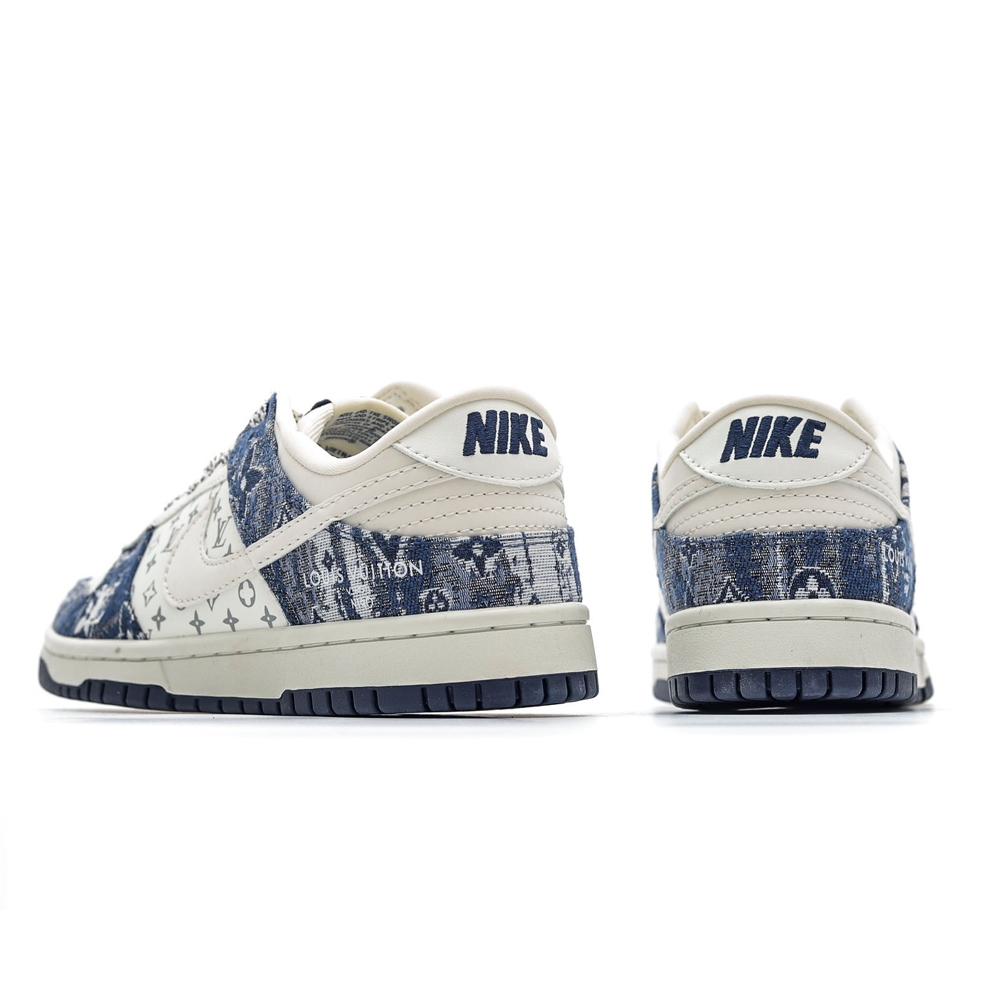 NK SB Dunk Low x Lois Vuton Monogram Denim Blue NNL24112202