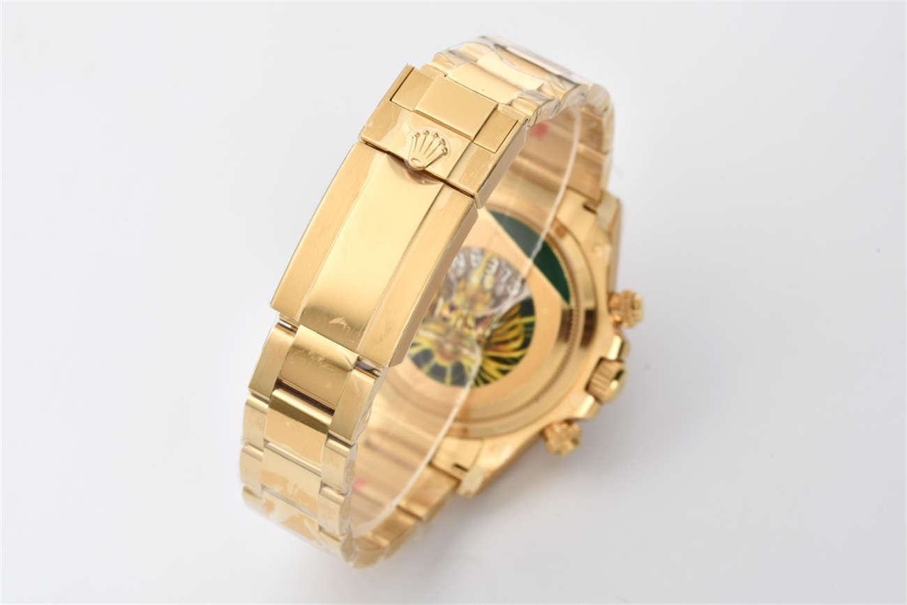 Clean Factory Rolex Daytona 126508 Replica – Yellow Gold White Dial (4131)