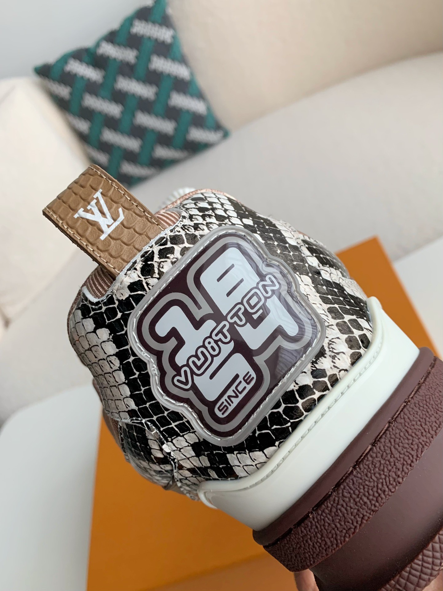 LV Skate Trainers ‘Brown’ – NICE SHOEUS