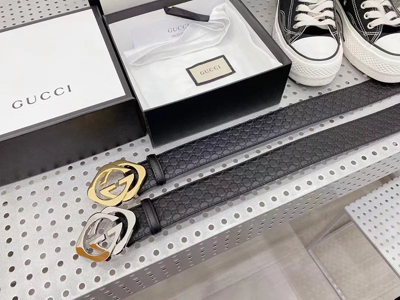 2Colors Black Genuine Leather Belt PD-6918514