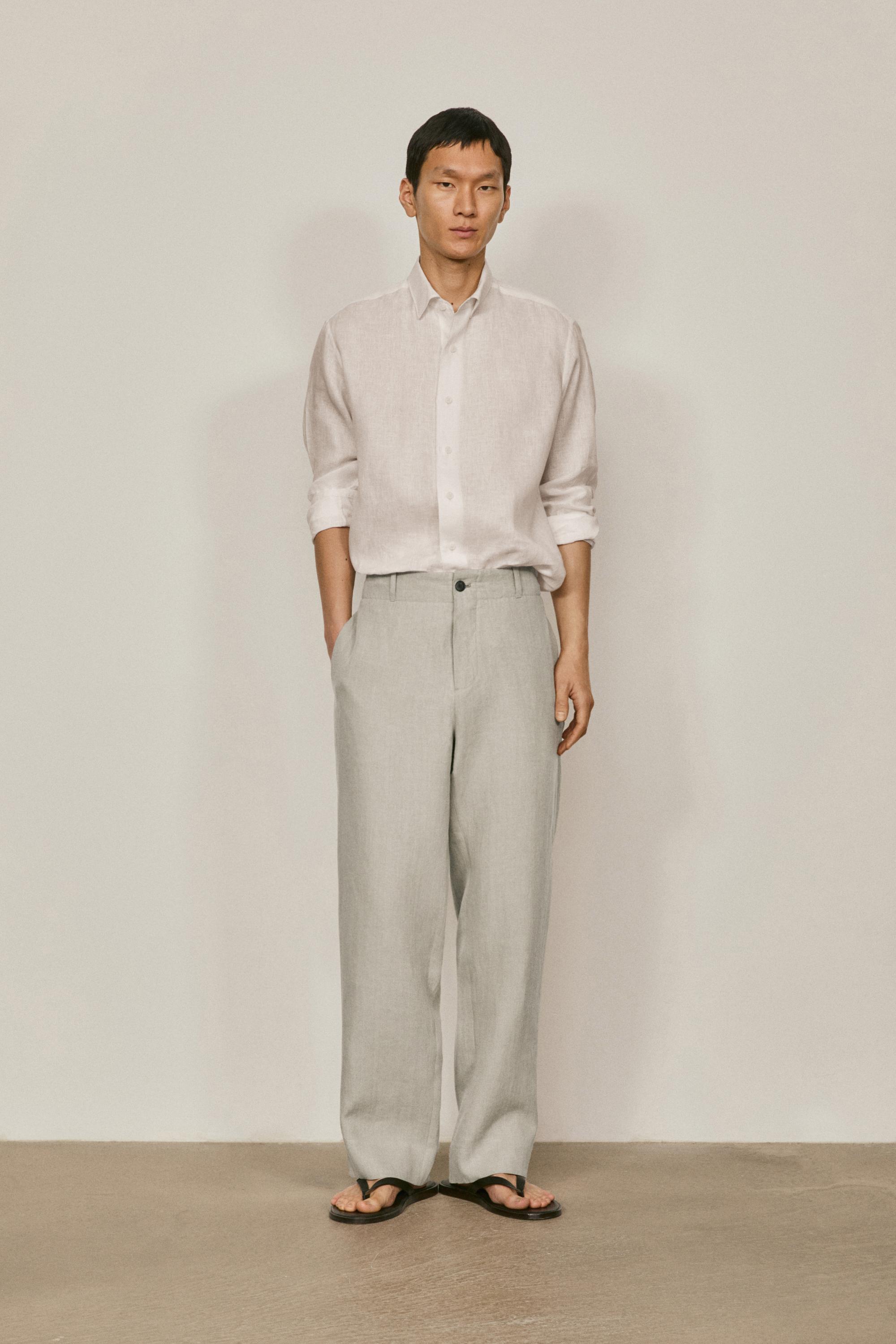 Pantalón 100% lino -LIMITED EDITION