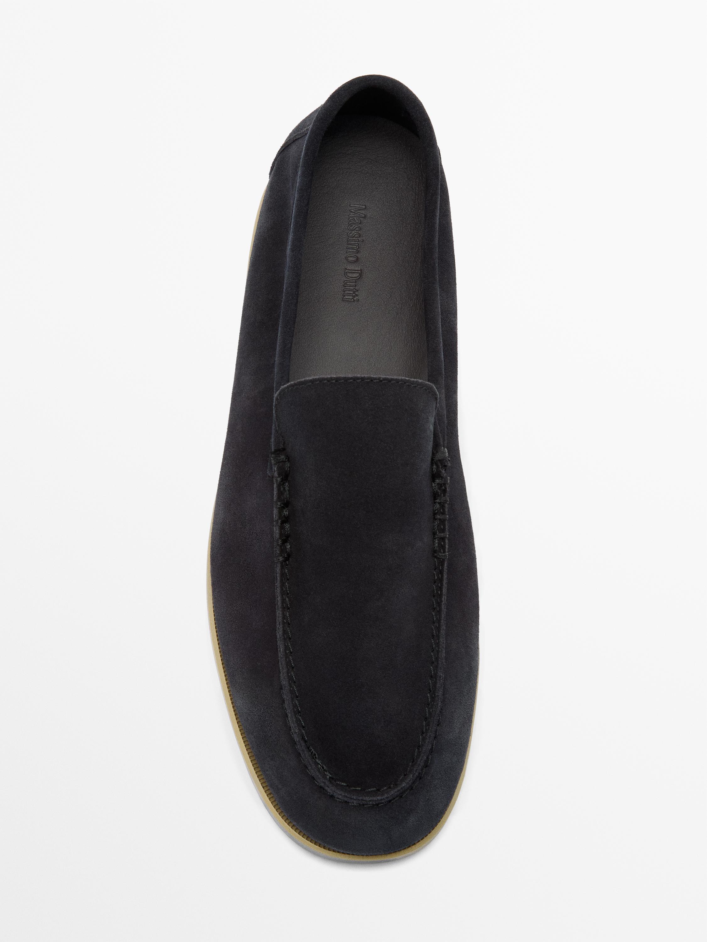 Mocasín piel serraje soft