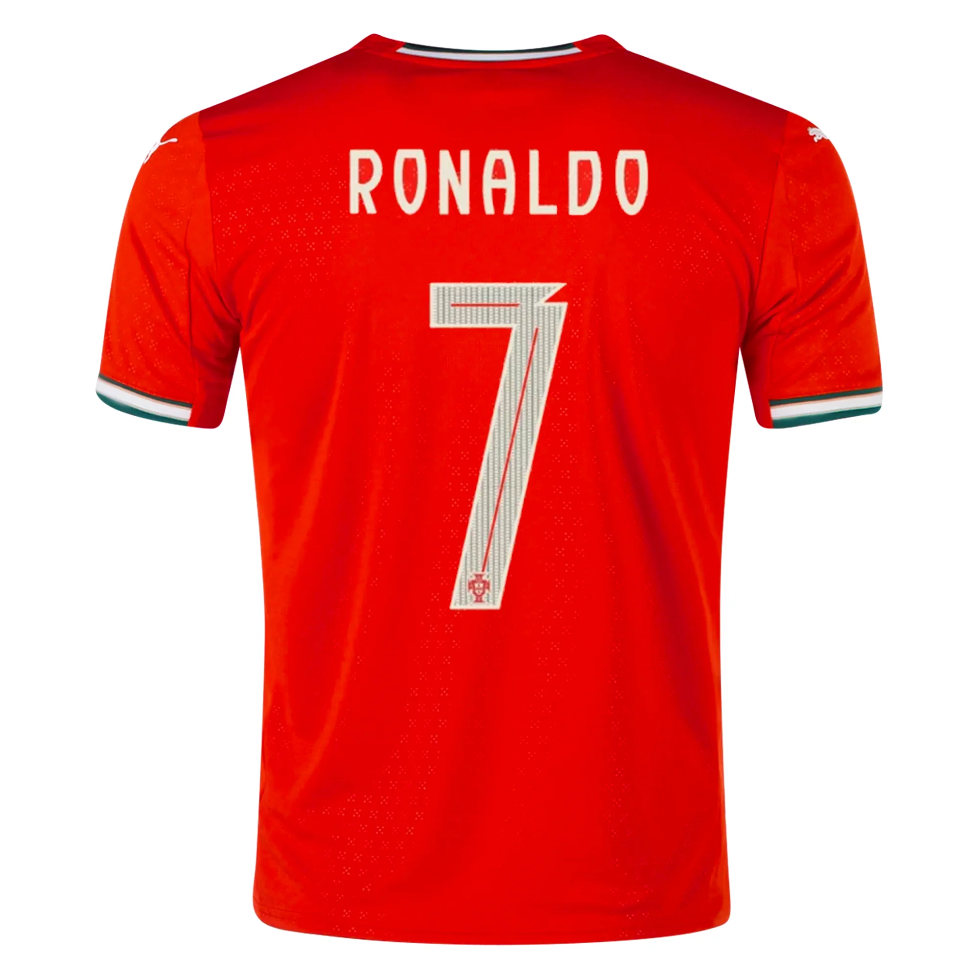 Puma Portugal Cristiano Ronaldo Home Jersey 25/26 (Sport Red/Sugared Almond)
