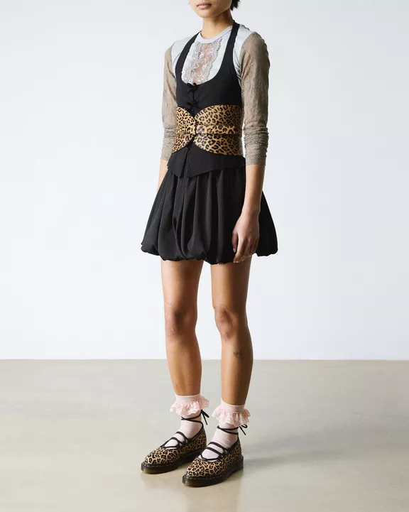 Elphie II leopard ballet flats