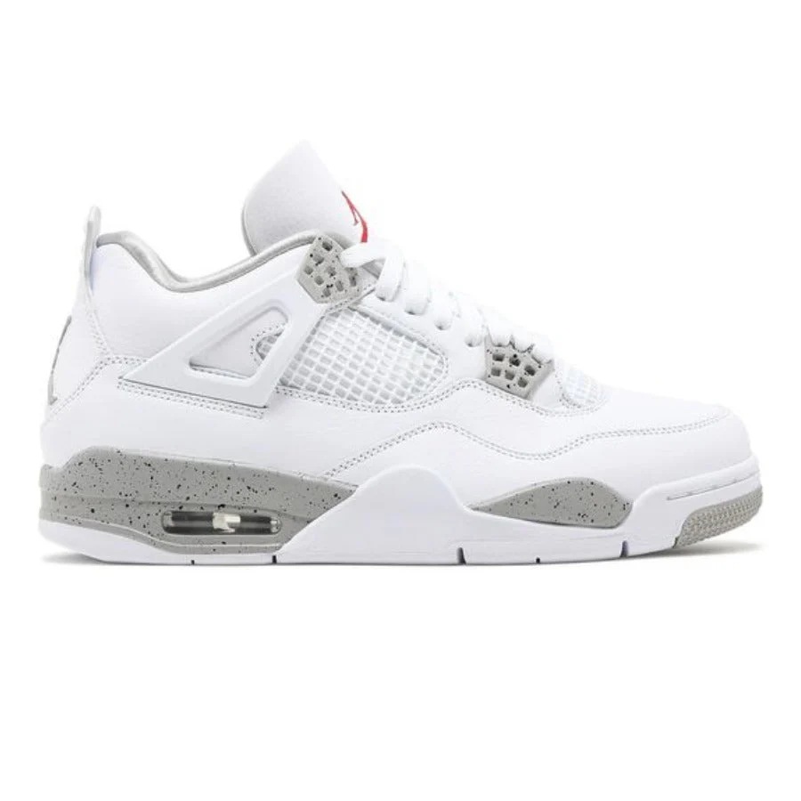 NK Air Jordan 4 Retro ‘White Oreo’