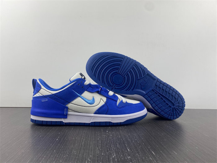 NK Dunk Low Disrupt 2 White University Blue DH4402-102