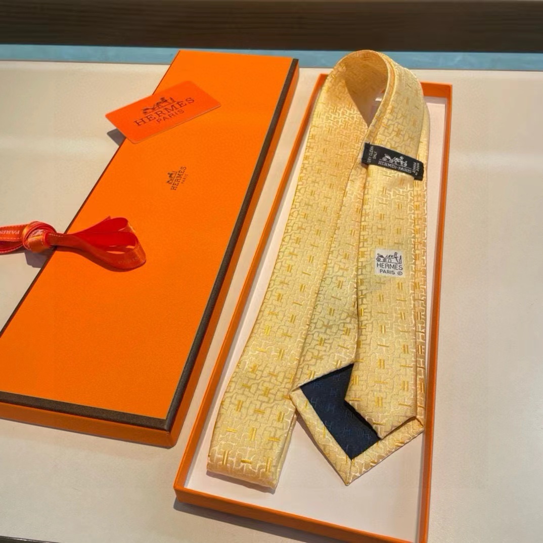 Fashion Top Quality Yellow Necktie LD-861002