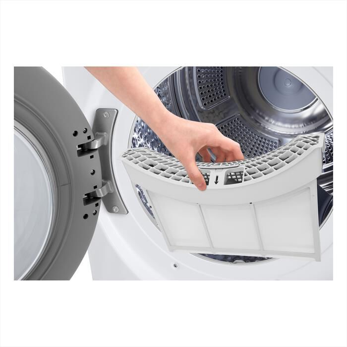 LG - Asciugatrice RH18U8AVCW 18Kg Classe D-Bianco