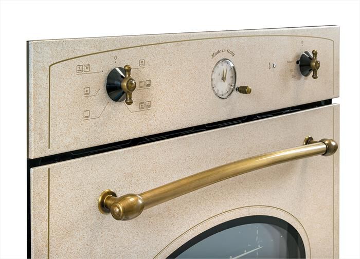 GLEM GAS - Forno incasso elettrico GFT64SA-S3 Classe A-SABBIA