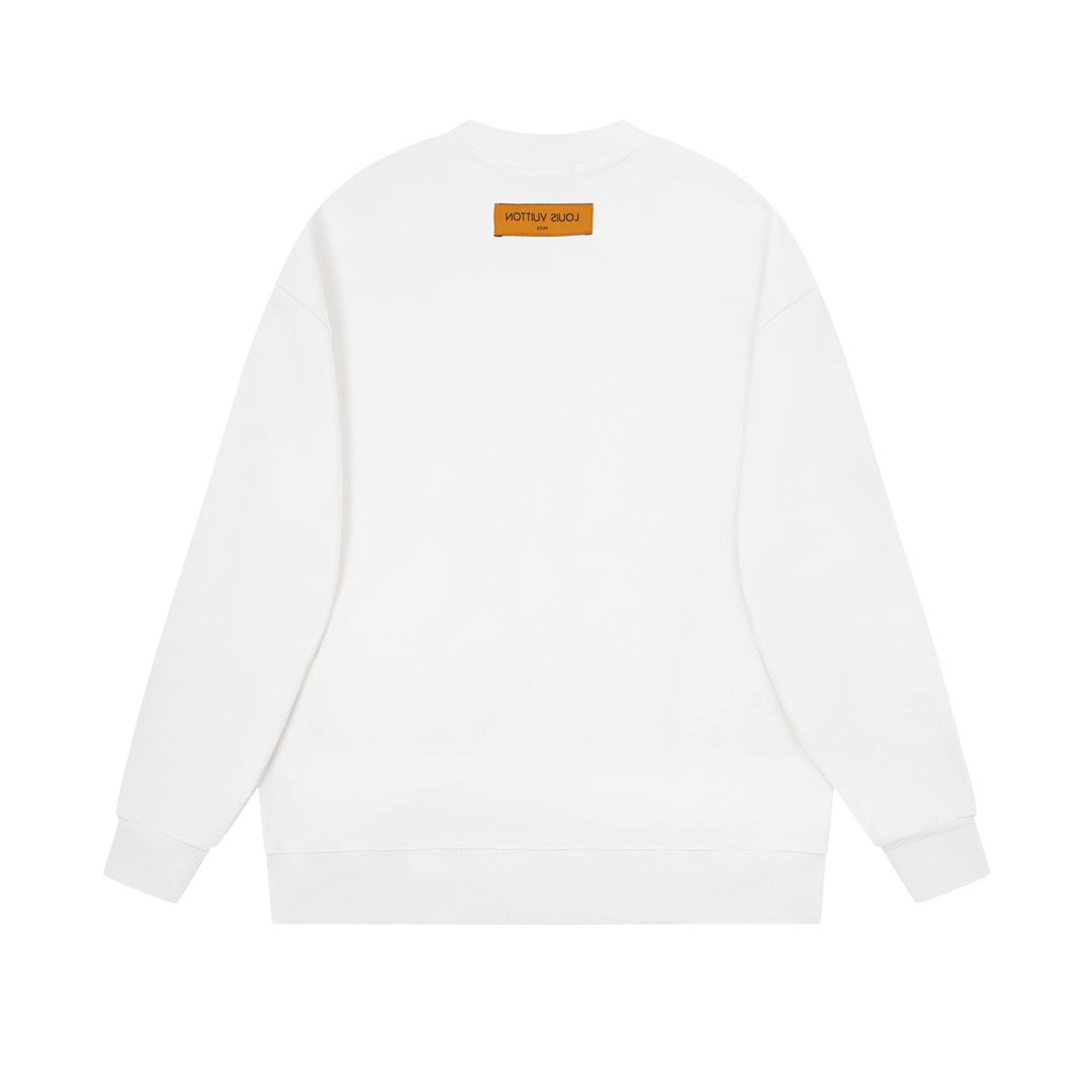 LV Hoodies White