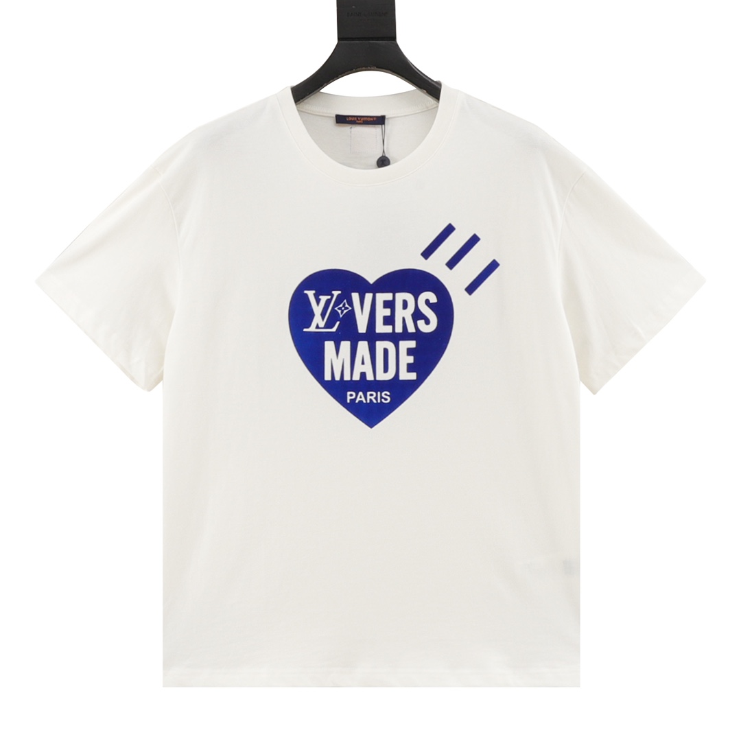 LV Logo lettering T-shirt