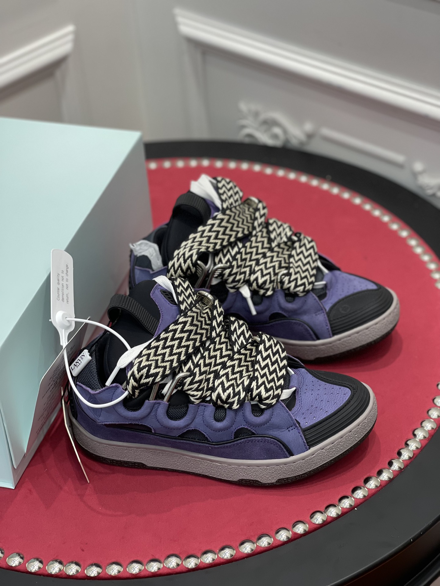 LAN Curb SneakerPurple Black FM-SKRK11-DRAG-E2279