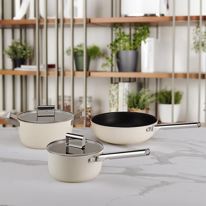SMEG - Casseruola a un manico 20 cm CKFS2011CRM