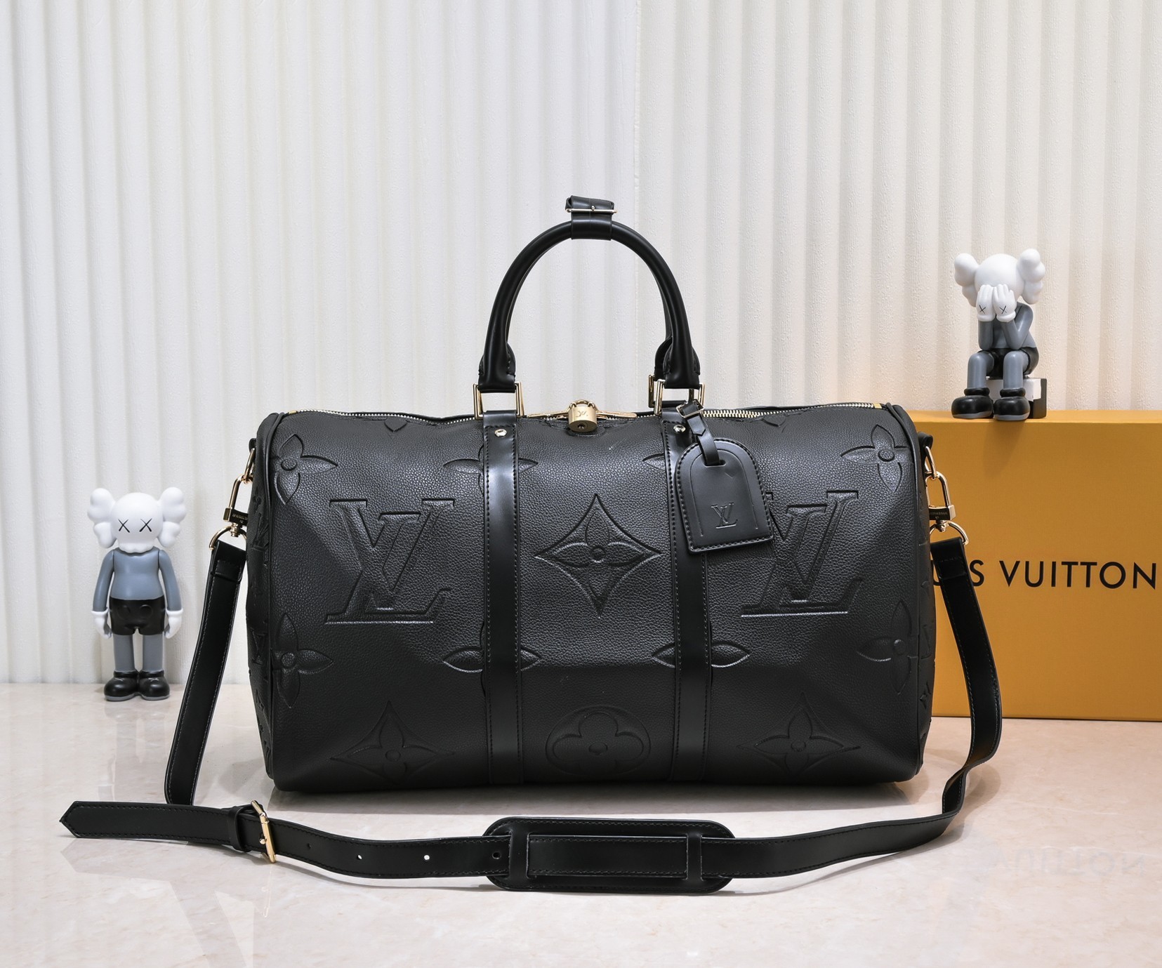 LV Keepall Travelling bag N44810 Size：45x27x20cm
