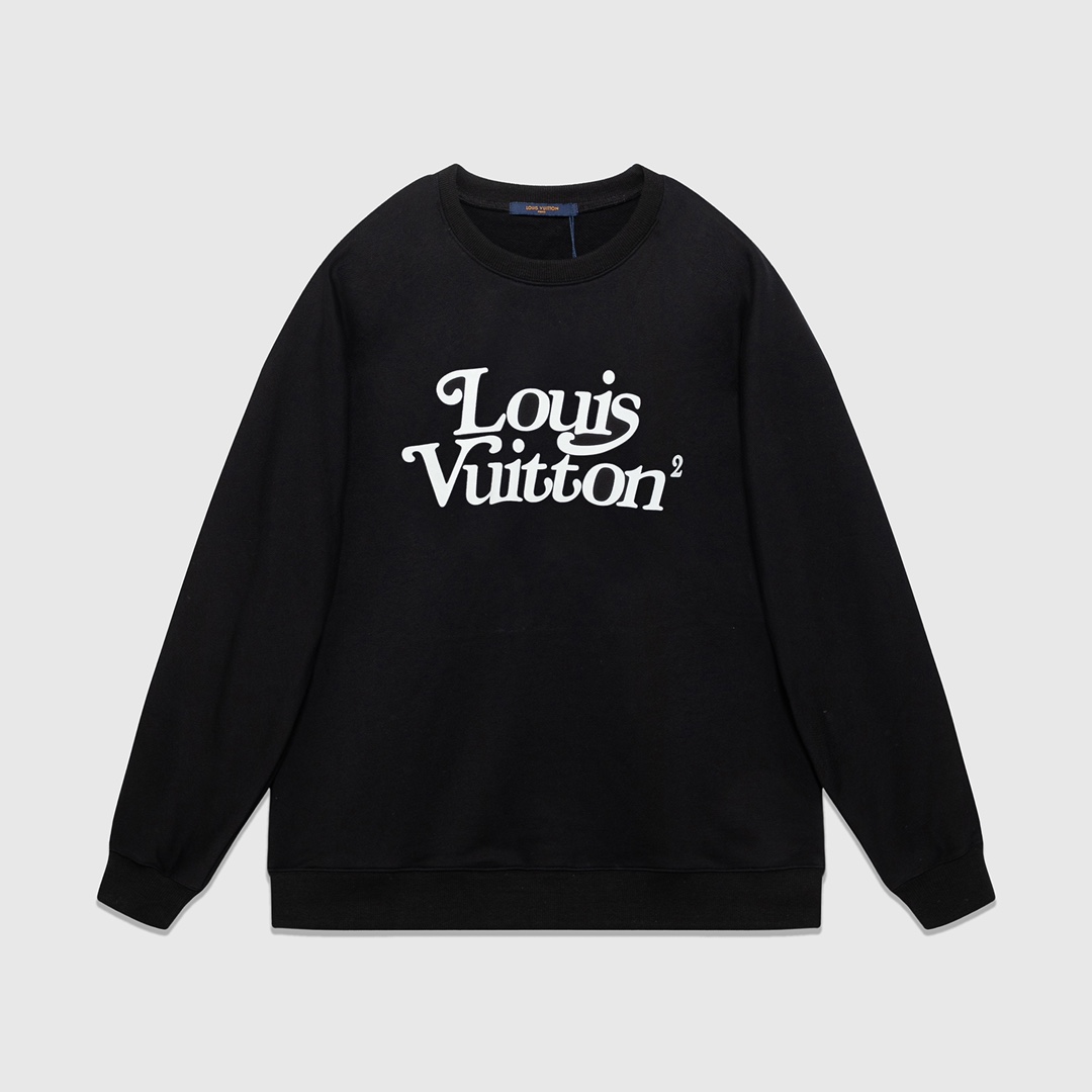 LV Hoodies Black