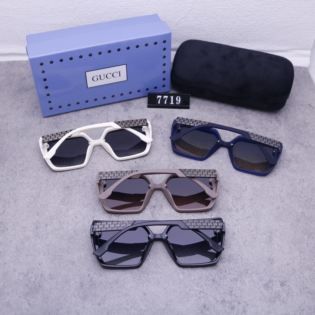 4 Colours Fashion SunGlasses 7719 TYJ-915237