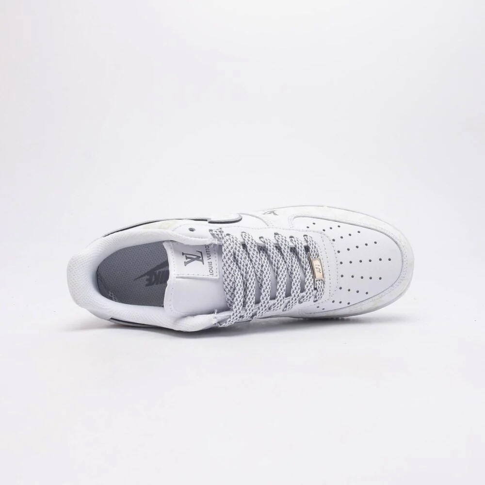 LV x NK Air Force 1 Monogram Grey Frost Edition (Custom)