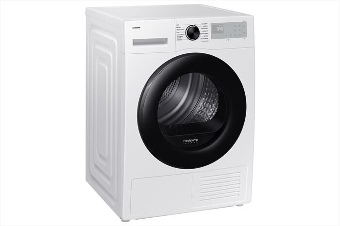 SAMSUNG - Asciugatrice DV90DG52A0AHET 9KG Classe C-Bianco oblò nero display silve